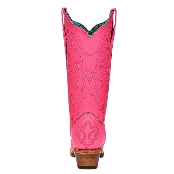 Corral Z5138 Embroidery Fuchsia Snip Toe Cowboy Women’s size 7 NEW!! - Picture 4 of 7